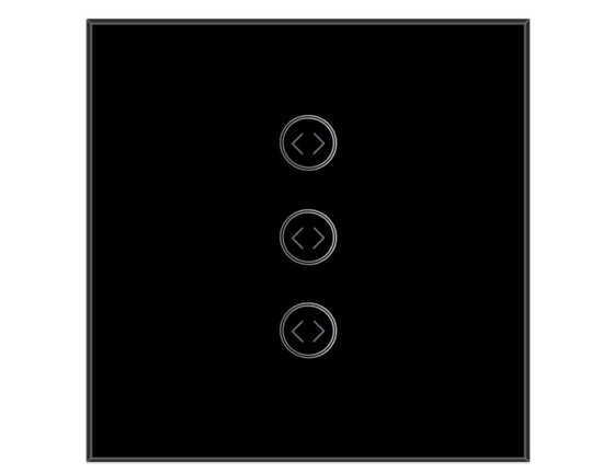 Akubela Curtain Control Panel Black