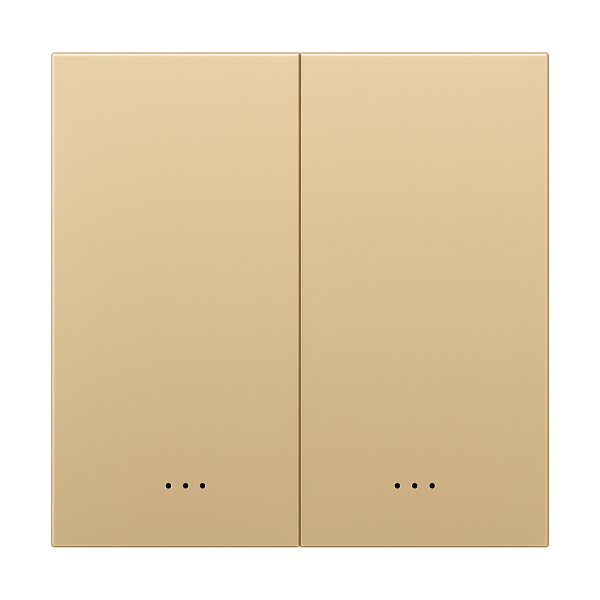 Akubela Smart Key Switches 2 gang Gold