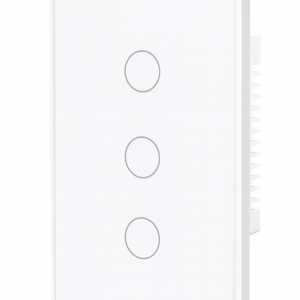 Akubela Touch Switch US version 3 Gang Whtie