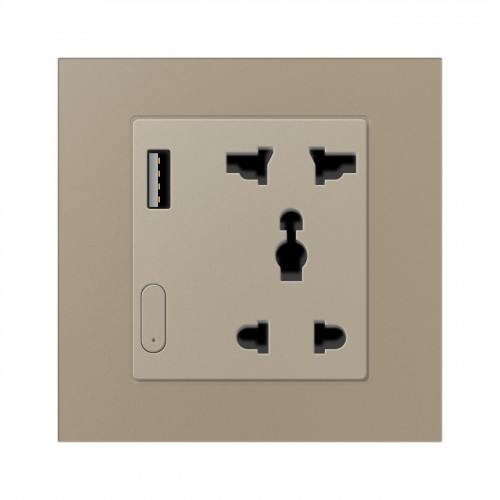 Akubela US Standart Smart Sockets Gold