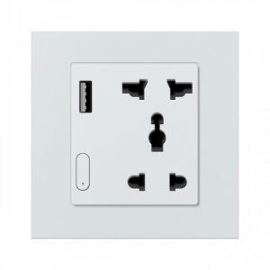 Akubela US Standart Smart Sockets White