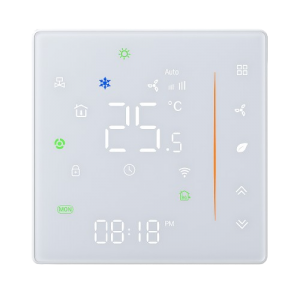 Akubela ZigBee Fan Coil Thermostats Series BAC-006 ‌White