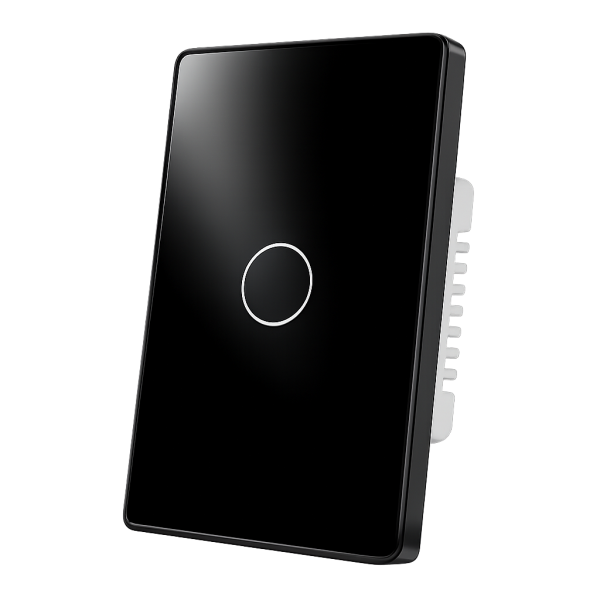 Touch Switch US version 1 Gang ‌Black