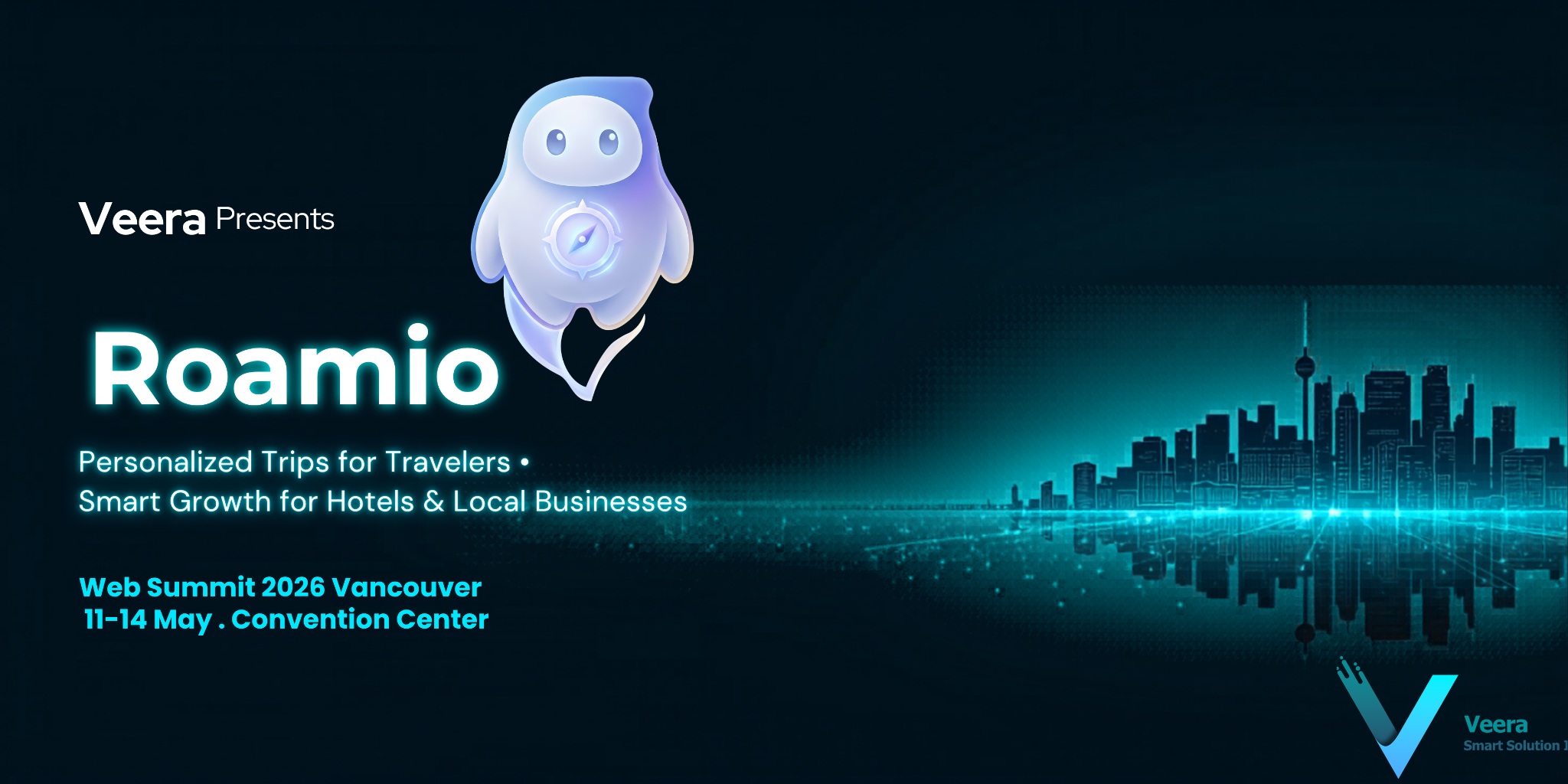 Veera to Showcase AI-Powered Travel Platform “Roamio” at Web Summit Vancouver 2026