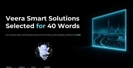 Veera Smart Solutions Selected for “40 Words” at Web Summit Vancouver 2026