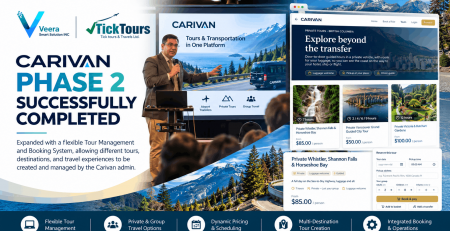 Veera Smart Solutions Completes Phase 2 of Carivan, Expanding the Platform into Private Tour Booking